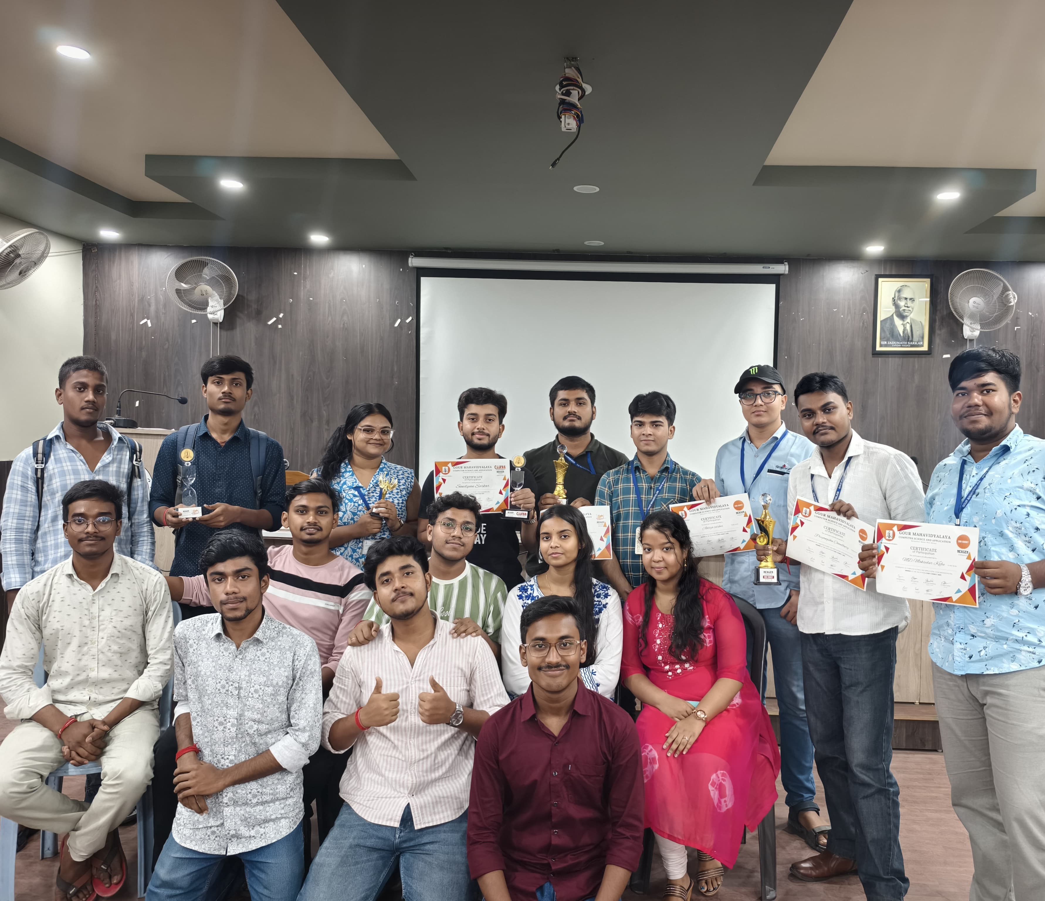 Prize distribution